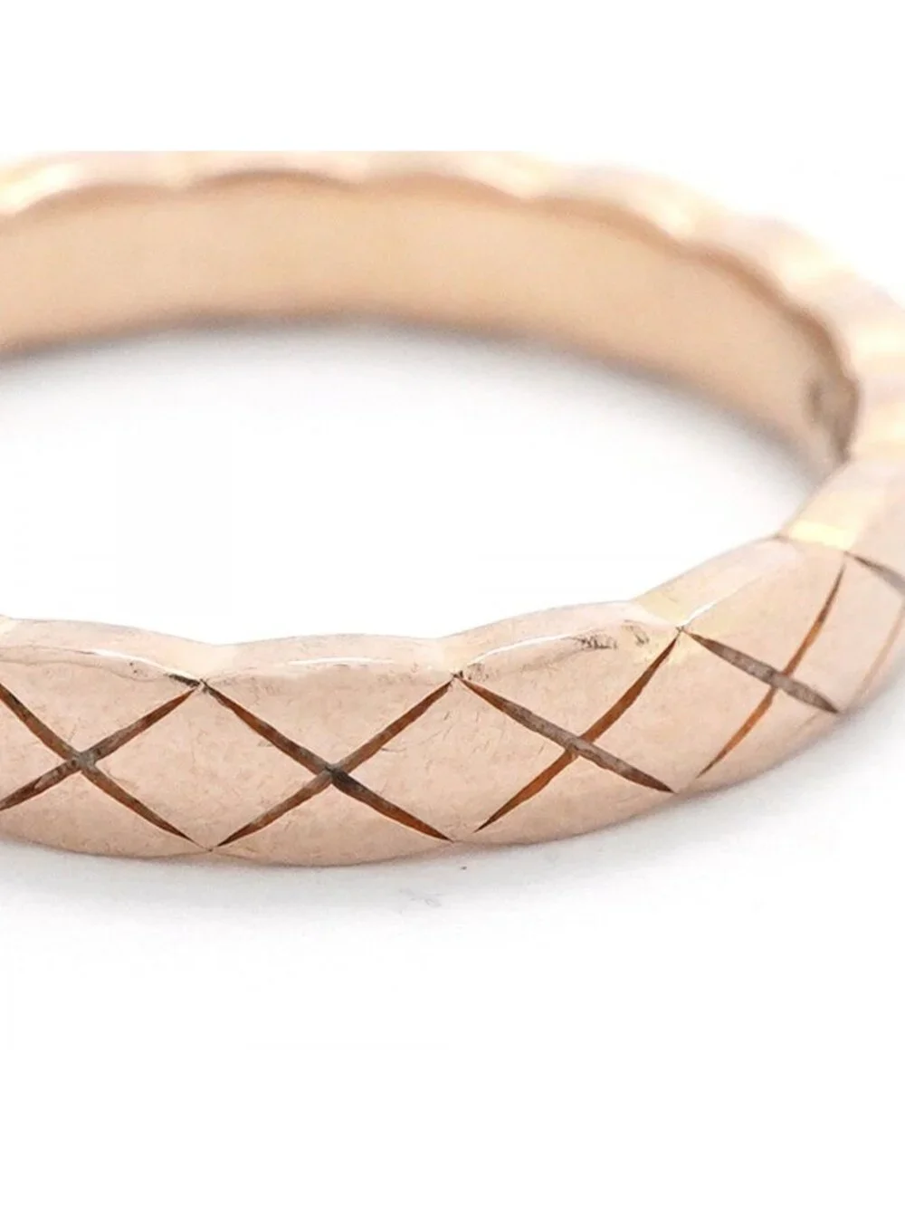 Chanel Ring Coco Crush Beige Gold 18k Pink